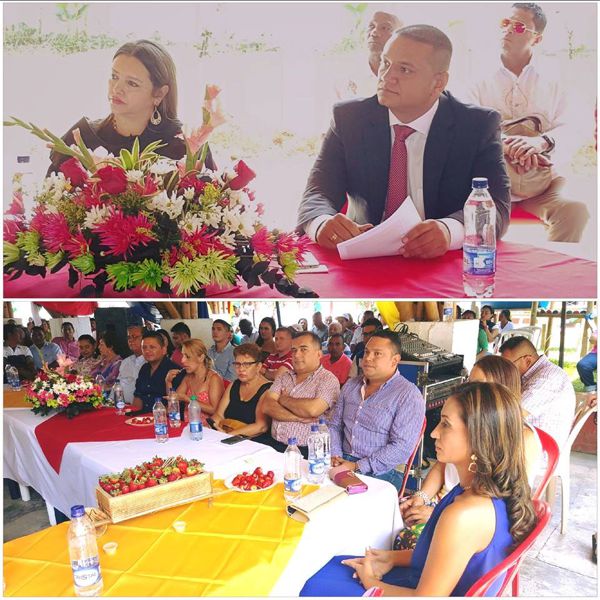 Edward Fernando García, alcalde electo del Municipio de Corinto Corinto posesion