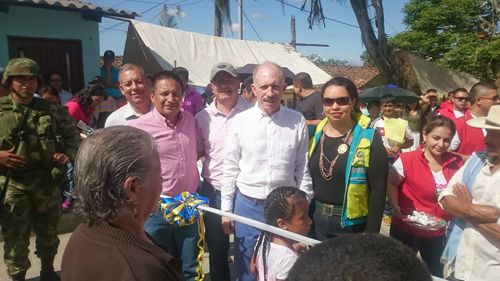Inauguran pavimentación de la vía La Balsa – Buenos Aires, Cauca. La Balsa - Buenos Aires 2