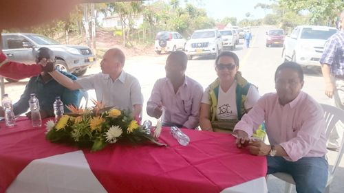 Inauguran pavimentación de la vía La Balsa – Buenos Aires, Cauca. La Balsa - Buenos Aires