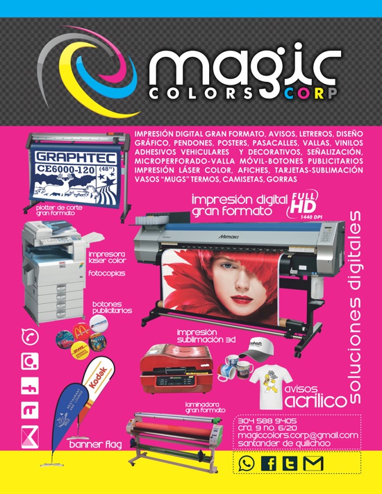 Magic Colors Corp - Impresión Digital Gran Formato Magic Colors Corp - Impresión Digital Gran Formato