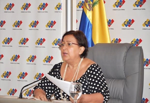 Tibisay Lucena, presidenta del CNE de Venezuela Tibisay Lucena, presidenta del CNE de Venezuela
