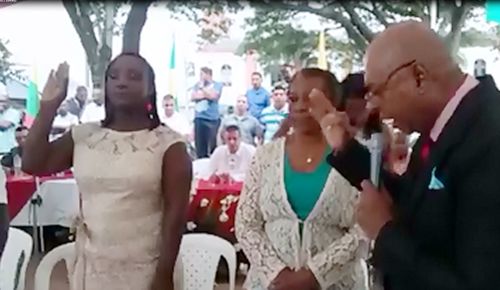 Jenny Nair Gómez, alcaldesa electa del Municipio de Villa Rica Yenny Nair
