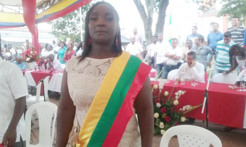Jenny Nair Gómez, alcaldesa electa del Municipio de Villa Rica yenny Nai9r
