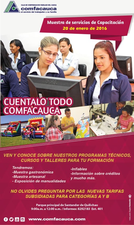 CUENTALO TODO COMFACAUCA - Santander de Quilichao CUENTALO TODO COMFACAUCA - Santander de Quilichao