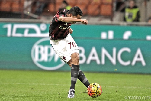 Gol de rabona de Carlos Bacca con el Milan en la Copa de Italia Gol de rabona de Carlos Bacca con el Milan en la Copa de Italia