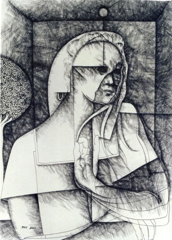 La dama de la mantilla La dama de la mantilla