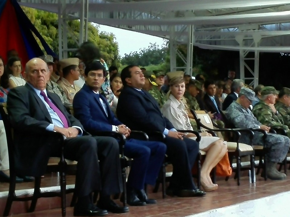 gobernadores del Valle del Cauca, Cauca y Nariño, Dilian Francisca Toro, Oscar Rodrigo Campo y Camilo Romero; el alcalde de Cali, Maurice Armitage Oscar Campo 1
