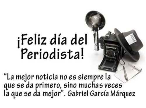 Feliz Día del Periodista - Gabo German Jimenez