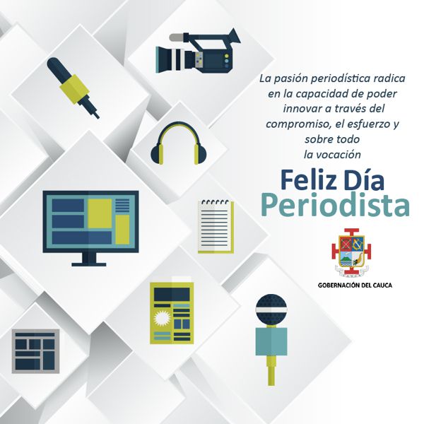 Feliz Día del Periodista - Gobernación del Cauca PERIODISTAS 2016 5