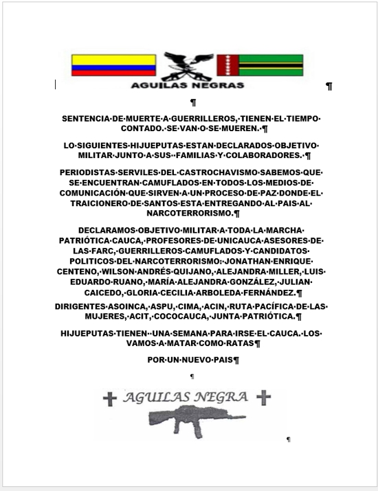 Amenazas 2