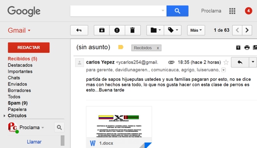 Amenazas