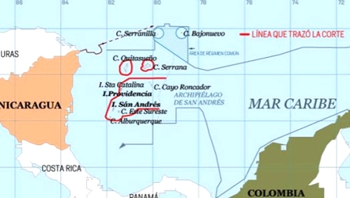 Nicaragua y Colombia en La Haya