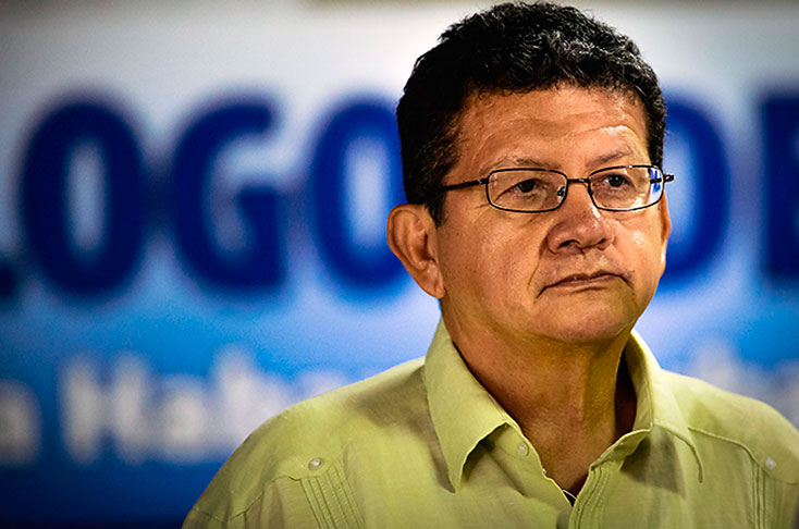Pablo Catatumbo, delegado de las Farc para el proceso de paz en La Habana. Pablo Catatumbo, delegado de las Farc para el proceso de paz en La Habana.