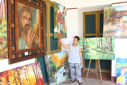 Muestra artesanal y microempresarial 2016 Pintura 1