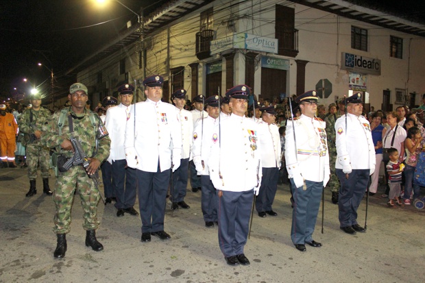 Presencia del Ejercito Nacional de Colombia en la Semana Santa de Santander de Quilichao