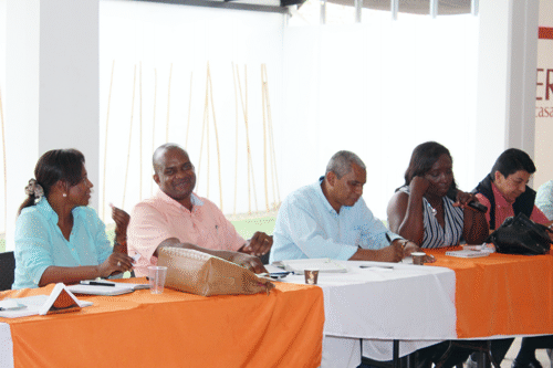 María Liliana Ararat Mejía, alcaldesa de Caloto; Oliver Carabali Banguero, alcalde de Guachené; Jose Leonardo Valencia Narvaez, alcalde de Miranda y Jenny Nair Gomez, alcaldesa de Villa Rica. Alcaldes 2