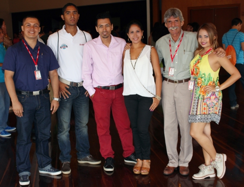 Proclama del Cauca: David Luna, Jhonnatan Orejuela, Oskar Moreno, Anabel Trujillo, Alfonso Luna Geller, Andrea Mera. Comfenalco 1