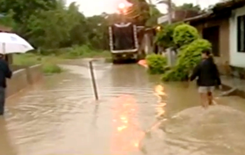 Se inundó Timba Inundaciones en Timba, Buenos Aires, Cauca