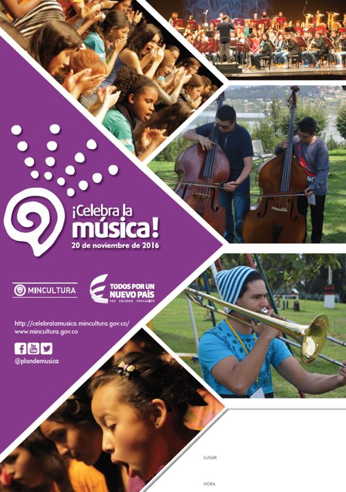 Celebra la Musica Afiche Celebra la Musica