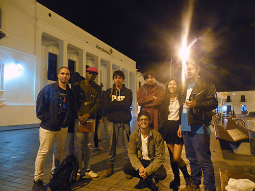 Con Damian Salguero, Juan Meriendas, Nadja CoCo y Diego Granda. Con Damian Salguero, Juan Meriendas, Nadja CoCo y Diego Granda.