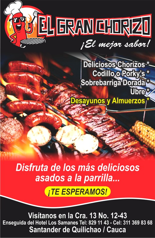 El Gran Chorizo - Asados a la Parrilla - Santander de Quilichao