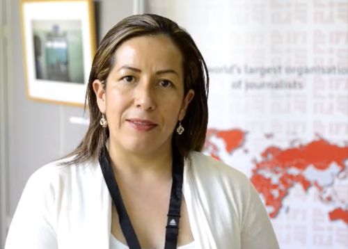 Adriana Hurtado, presidente de la Fecolper Adriana Hurtado, presidente de la Fecolper