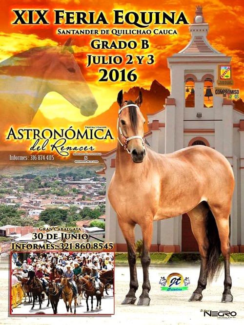 XIX Feria Equina Grado B 2016 en Santander de Quilichao, Cauca XIX Feria Equina Grado B 2016 en Santander de Quilichao, Cauca