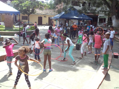 Actividades recreativas en Villa Rica, Cauca Actividades recreativas en Villa Rica, Cauca - Alfredo Viveros B.