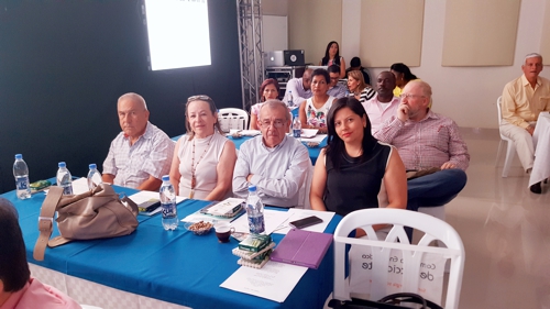 Beatriz Castillo de Tarlín, directora de Fenalco; el secretario de desarrollo económico del departamento del Cauca, Juan Carlos Maya Feijoó, junto con la directora ejecutiva de la Cámara de Comercio del Cauca, Oriana Mendoza. Andi 9