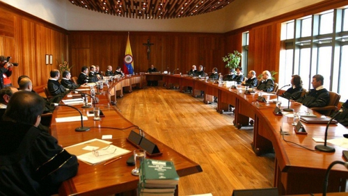 Corte Constitucional. Tomada de fecospec.org Corte Constitucional. Tomada de fecospec.org