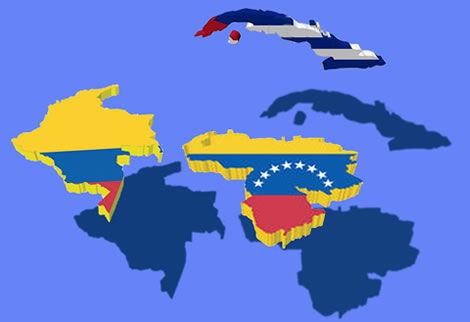 CubaColombiaVenezuela