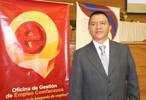 Gregorio Molano, director territorial del Ministerio del Trabajo - Cauca Gregorio Molano, director territorial del Ministerio del Trabajo - Cauca
