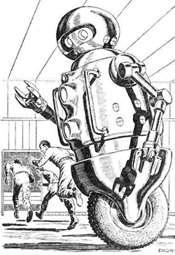 Distancia de la lectura a la escritura - Robot Distancia de la lectura a la escritura