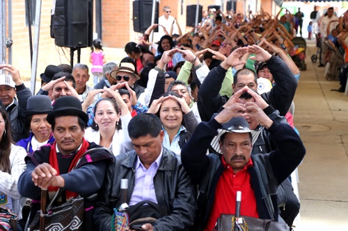 Familias vulnerables de Silvia, Cauca, disfrutan ya de su vivienda gratis Familias vulnerables de Silvia, Cauca, disfrutan ya de su vivienda gratis1