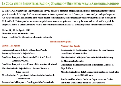 Foro Internacional de la Hoja de Coca 3