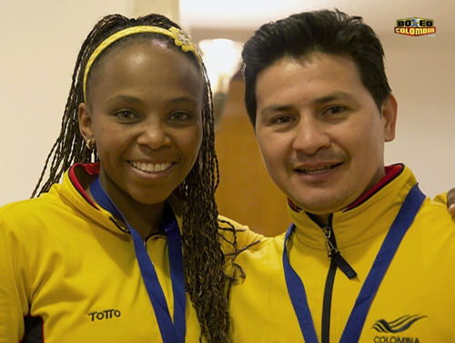INGRIT VALENCIA Y SU ESPOSO RAUL, EL ENTRENADOR INGRIT VALENCIA Y SU ESPOSO RAUL, EL ENTRENADOR