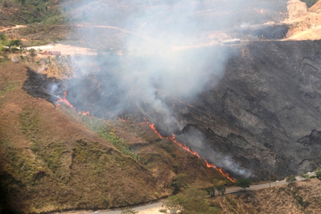 Incendio forestal - Cauca Incendio forestal - Cauca