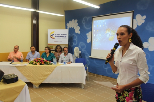 Yenni Marcela Arias Gómez, coordinadora de la Casa de la Cultura Ministra Cultura Corinto 9
