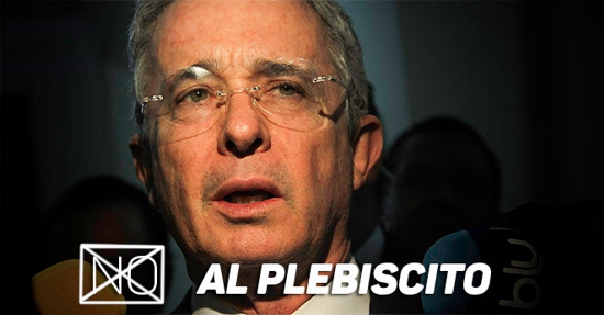 No al Plebiscito - Uribe