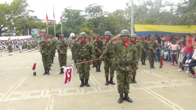 SOLDADOS CAMPESINOS JURARON BANDERA EN VILLA RICA, CAUCA SOLDADOS CAMPESINOS JURARON BANDERA EN VILLA RICA, CAUCA2