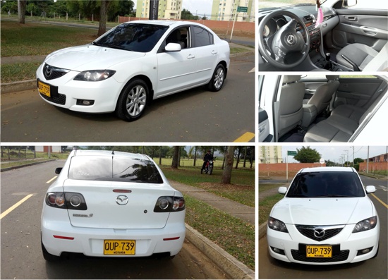Se Vende Mazda 3 color blanco en perfecto estado