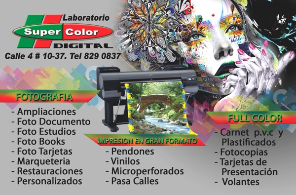 Laboratorio Fotográfico Super Color - Santander de Quilichao Super Color - Santander de Quilichao