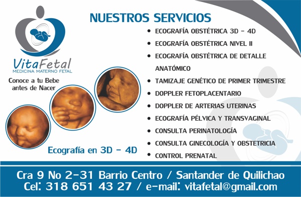 Vita Fetal - Santander de Quilichao - Cauca Vita Fetal - Santander de Quilichao - Cauca