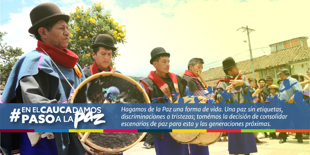 En el Cauca damos paso a la Paz
