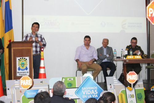 Seguridad Vial Popayán lanzamiento6