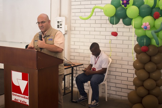 Ricardo Bolaños, director técnico del proyecto ARD Colombia Responde. xvii-muestra-agroindustrial-artesanal-y-de-servicios-en-santander-de-quilichao