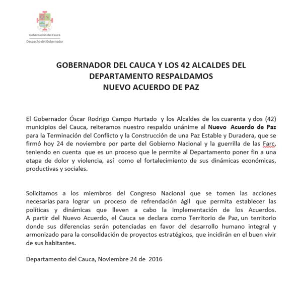 comunicado