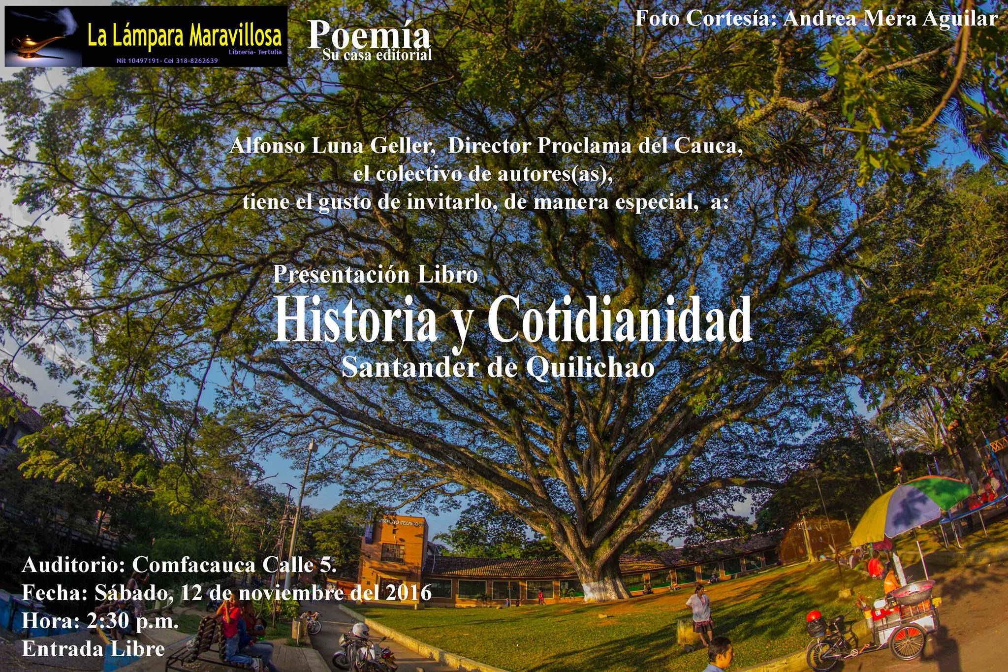 "Santander de Quilichao, historia y cotidianidad” historia-y-cotidianidad