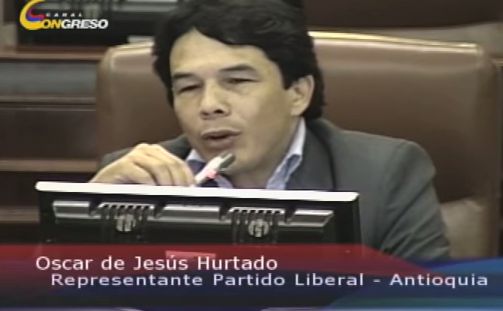 congresista liberal Óscar Hurtado oscar-hurtado-perez