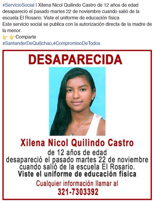 xilena-nicol-quilindo-castro-desaparecida-en-santander-de-quilichao